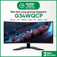 Gigabyte G34WQCP Curved Gaming Monitor 34 inch VA 180hz 1ms speaker | Genuine Genuine |
