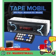 Tape Mobil Audio MP3 Player Stereo Single Din LCD RGB Bluetooth 5.0 Wireless 60 WATT Tianyu 618 - 7CRS61BK