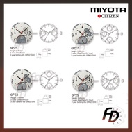 Citizen 6P23 / 6P25/ 6P27 / 6P29 Miyota Quartz Watch Machine Movement (Made in Japan) Replacement Pa