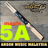 RockStar 5A Maple Drumsticks