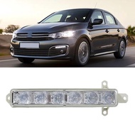 Car Accessories Front Bumper LED DRL Fog Light Headlight For Citroen C-Elysee Berlingo B9 C1 C3 MK2 