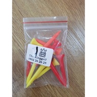 Short Plastic Golf Tee 10c