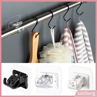   Strong Load Bearing Curtain Rod Holder Universal Adhesive Curtain Rod Holder No Drill Strong Load Bearing Easy Install Perfect for Living Room Bathroom Kitchen 4pcs Set