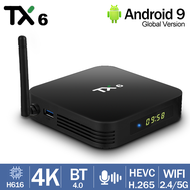 Original Tanix TX6 Smart Box Allwinner H616 Android10 2.4G/5G WIFI BT Ultra HD Dual Antenna TV Prefi