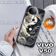 HP Rc41 Rubber Software VIVO V50hp - Men's Motif - VIVO V50 Case - VIVO V50 Casing - Cool Case