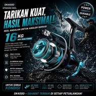 SPINNING FISHING REEL RATIO 5.21- DK4000 BLACKBLUE COLOR