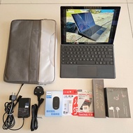 Microsoft surface pro7手提電腦 平板電腦 商務文書家用學習辦公電腦 超輕薄筆記本平板二合一電腦：Intel Core i5+8GB內存+128GB固態硬盤+全新Sandisk 5