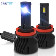 CarTnT 2ชิ้น30000LM 120W H7นำ Canbus H4รถยนต์หลอดไฟหน้าแบบอัตโนมัติ H9 H8 Led HIR2 H3หลอดไฟ Led ไฟตั