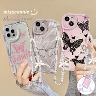 MERAH Missconnie Case+Bracelet HP Casing For Oppo A17 A38 A16 A18 A7 A12 A78 A53 A98 A9 2020 A58 A57