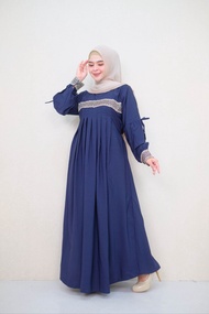 abaya salma wolfis abaya terbaru gamis wolfis renda gamis cantik