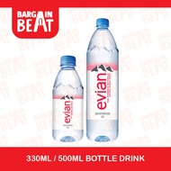 Evian Mineral Drinking Water (330ml / 500ml)