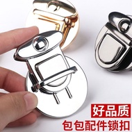 Leather Bag Buckle Lock Bag Lock Bag Buckle Female Bag Metal Hardware Lock Buckle DIY Mortise Lock B
