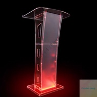 Acrylic Speaking Table, Consultation Table, Restaurant Welcome Table, Conference Hosting Table, Wedd