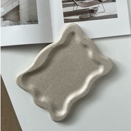 Irregular Rectangle Tray | Square Tray | Concrete Tray | Jewellery tray