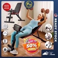 AD600 Multi-Purpose Adjustable Gym Weight Bench - Fordable Sit up Dumbbell Exercise Bench Fitness Tr