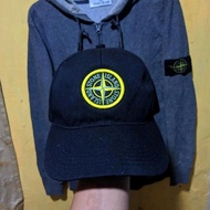 Topi Stone Island Second Ball Natural Logo