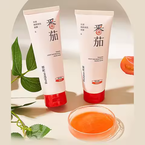 Light Sensory Skin Exfoliating Facial Mask: Cleansing, Shrinking Pores, Exfoliating and Moisturizing