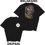 Dayak T-SHIRTS HOLDING MANDAU DB/UNISEX BORNEO T-SHIRTS