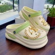 Women's slippers with cute hottrend stickers, soft material, suitable for all ages D7798