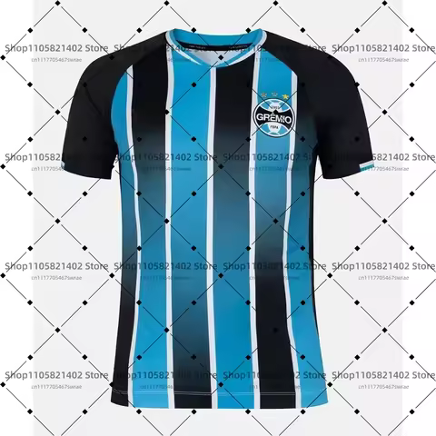 2026/27 Season Gremio Unisex Retro Football Jersey Shirt, 3D Print Mesh Ventilation Quick-dry Brazil