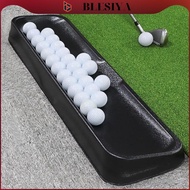 blesiya Golf Ball Tray Box Golf Putting Trainer Training Aid Ball Basket for Home Training Yard Rang