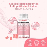 Ready Stock L-Glutathione Whitening gummies Glutathione gummies Collagen Yama Sun