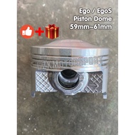 Ego S Nouvo Piston High Compression 59mm 61mm Racing Dome Piston