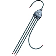 2 Wire Y Splitter Pigtail Cable,16AWG 1 to 4 Way LED Splitter Extension Cable for Indoor/Outdoor LED