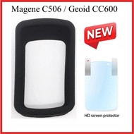 MAGENE C506 /C506 SE Silicone Cover Screen Protector Film Casing Bike Computer Tint