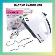Mini Mixer SUPER Hand Mixer Mini SCARLET Egg Beater Original SQRS Hand Mixer/