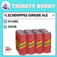 Schweppes Dry Ginger Ale - 12 x 320ml