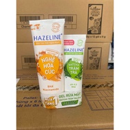 Sữa rửa mặt Hazeline Chiết Xuất Thiên Nhiên 100g tặng kèm như hình