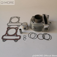 39mm Cylinder Piston Set / Top End Kit for 4 stroke air cooling 49cm3 Scooter Moped ATV QUAD GY6 50 