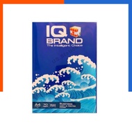A4 Photocopy Paper IQ BRAND 70g/500 Sheets [1 Ream] Size 21x29.7 Cm. Smooth Wrapped In A Thick Good 