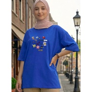 2Y790 [AIYOU] M-5XL T Shirt Baju Perempuan Style Tshirt Woman   Plus Size Korean Style Crop Top Wome