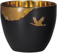 Maeju Lacquerware 8K-525 Double Layer Gui Kagayaki Black