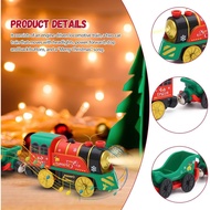 Christmas Train Set for Toddlers, Battery Powered Toy Train Includes Music & Lighting, Electric Trai