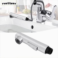 YVETTMY Kitchen Faucet Head, Pull Out 2 Spraying Modes Faucet Sprayer, Durable Surface Plating Treat
