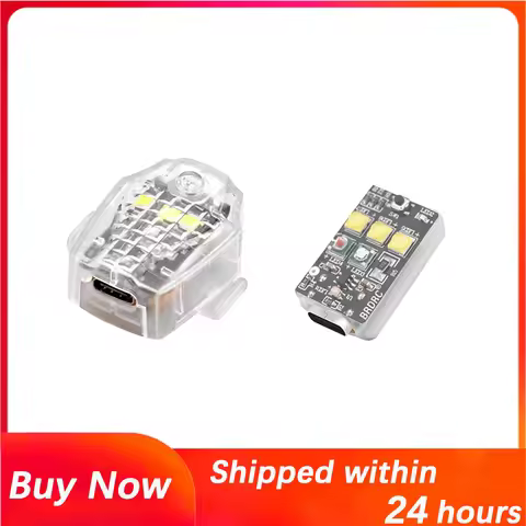 Drone Strobe Light for DJI Avata 2/Mini 3/4/5Pro/Mavic 3 Pro Night Flight Anti-collision10 Modes Bli