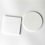 Heat Transfer Blank Ceramic Coaster Sublimation Car Coaster Ceramic Water Absorption Coaster Cus