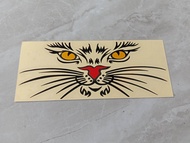 Sticker kucing cutting stiker karakter hewan unik murah viral stiker motor