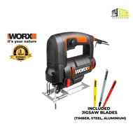 WORX WX-477 JIGSAW (550W, 20MM STROKE LENGTH, DUST BLOWER, 3100SPM)