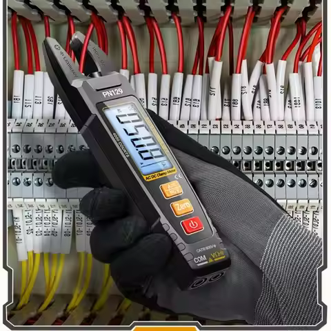 Advanced ABS Electrical Clamp Tester Digital Intelligent Clamp Meter Clamp Meter Accurate Capacitanc