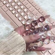 32pcs/16pcs Crystal Clear Keyboard Stickers, Designed For Women, Keyboard Stickers, Typing Stickers,
