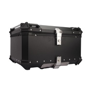 Motorcycle 65L Courier Box Travel Storage Top Box Large Capacity for Motorcycle Aluminum Storage Box