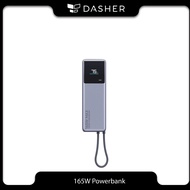 Xiaomi 165W Power Bank Integrated Cable 90W Self Charge Compact Fast Charge Multiple Devices Dual US