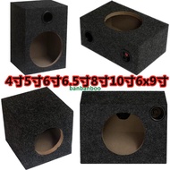 Whole Taiwan Car Speaker 4 Inch 5 6 6.5 6X9 8 Modification Wooden Box Empty Test