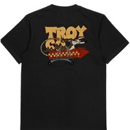 25 New Style Troy Clothes T-Shirt Black Rocket Coyote Men's Short-Sleeved T-Shirt Printed Ready Stoc
