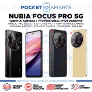 [Malaysia Set] Nubia Focus Pro 5G (256GB ROM | 8GB RAM) 1 Year ZTE Malaysia Warranty