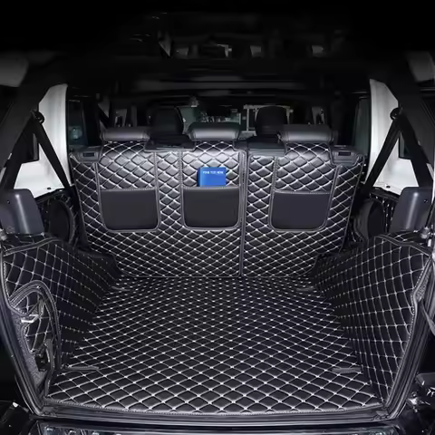 Baic BJ40 Plus Ickx K2 2021-2023 Fully Enclosed Mat Decorative Products Changing Car Trunk Mats Beij